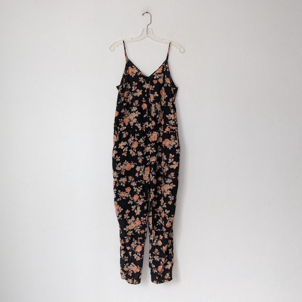Jack Floral Black Jumpsuit